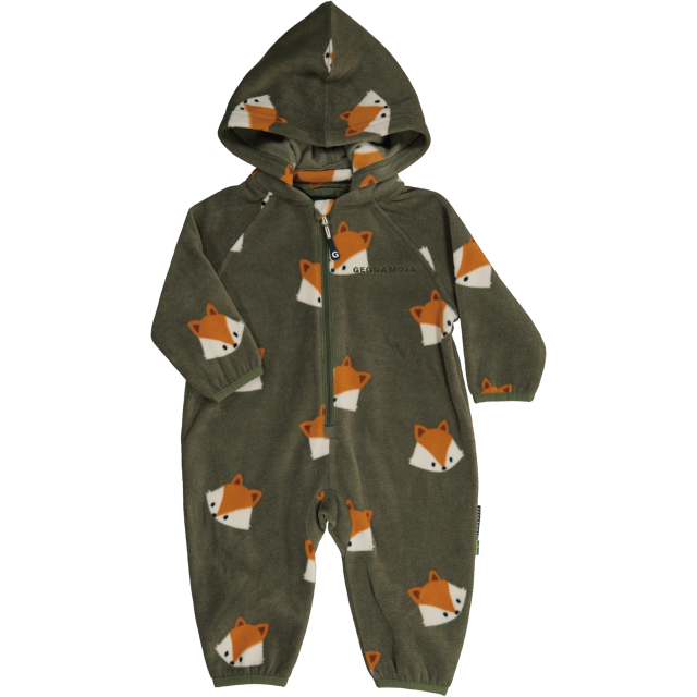 Geggamoja overall fleece fox