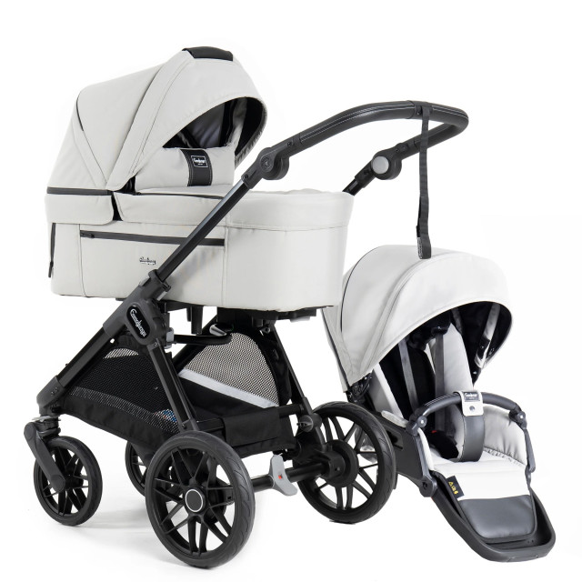 Emmaljunga sento pro flat+ duovagn urban pearl
