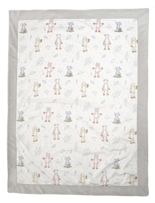 Teddykompaniet filt diinglisar 75x100cm