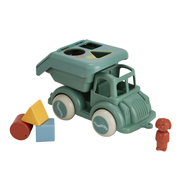 Viking toys re:line återvinningsbil med sorteringslåda