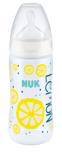 Nuk first choice+ nappflaska temperature control 300ml fruits citron