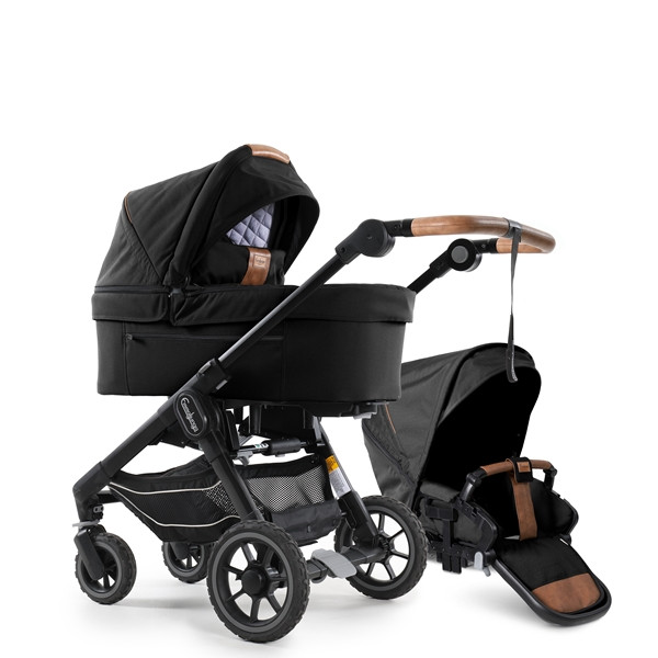 Emmaljunga 2023 NXT60F select duovagn outdoor black, välj mellan 3 olika chassin