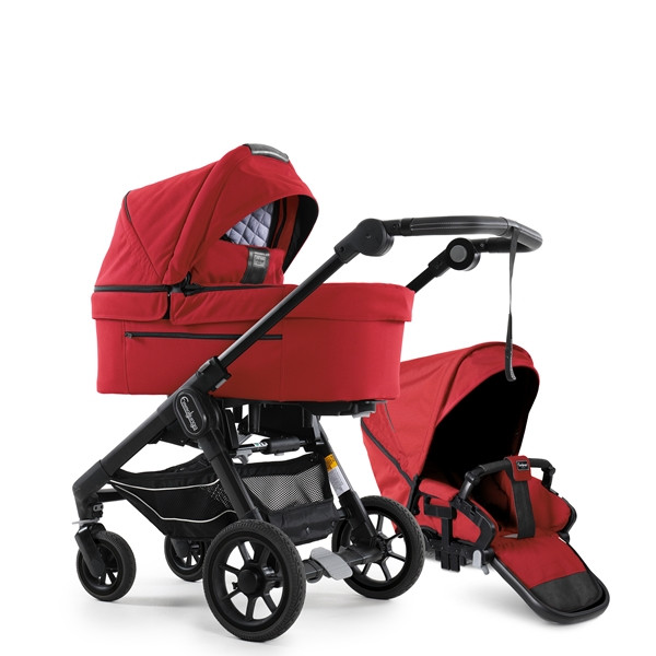 Emmaljunga 2023 NXT60F select duovagn sporty red, välj mellan 3 olika chassin