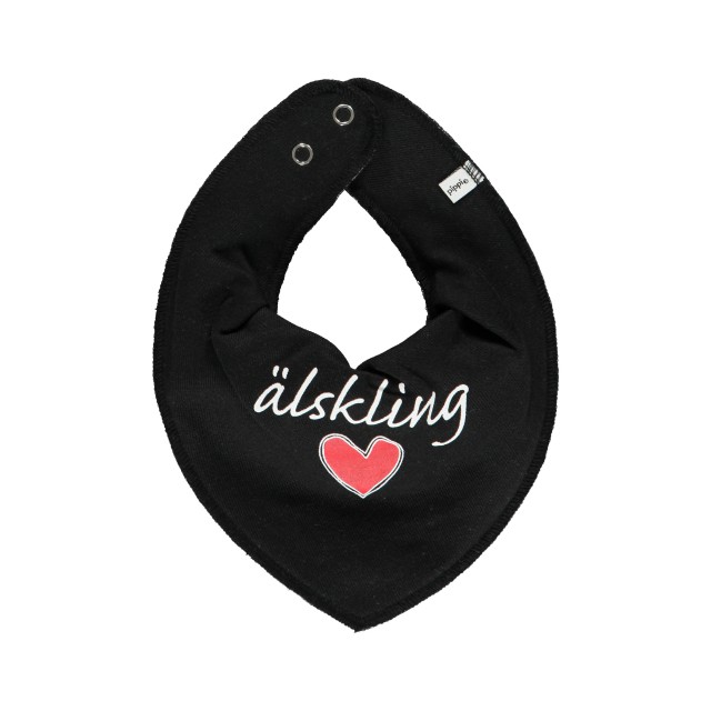 Pippi bib älskling svart