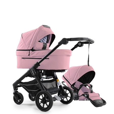 Emmaljunga 2023 NXT60 select duovagn sporty pink, välj mellan 3 olika chassin