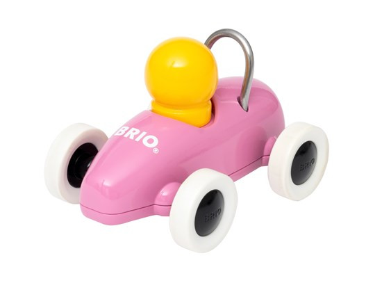 Brio uppdragbar racerbil rosa