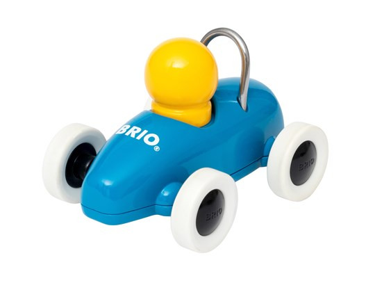Brio uppdragbar racerbil blå