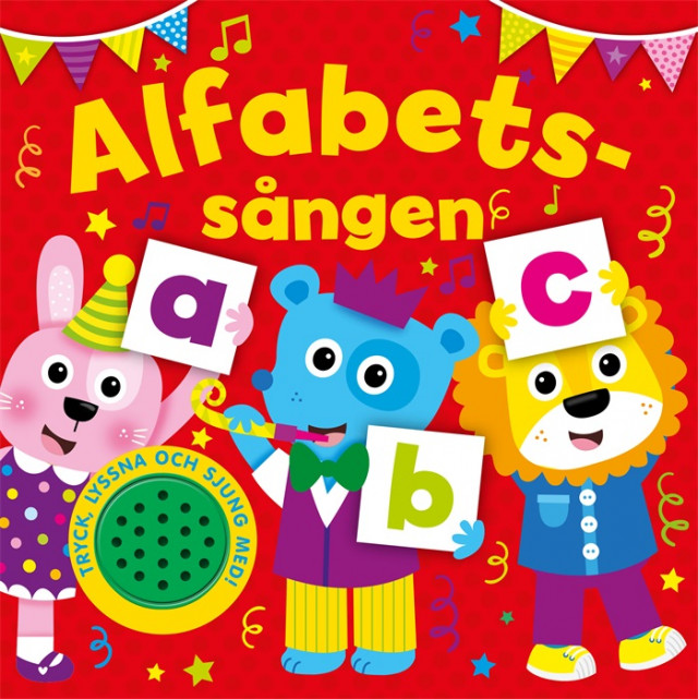 Alfabetssången. Bok med ljud