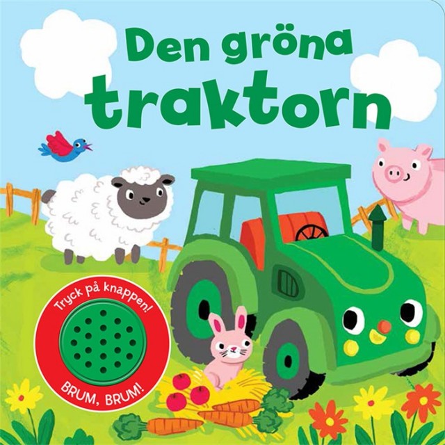 Den gröna traktorn bok med ljud