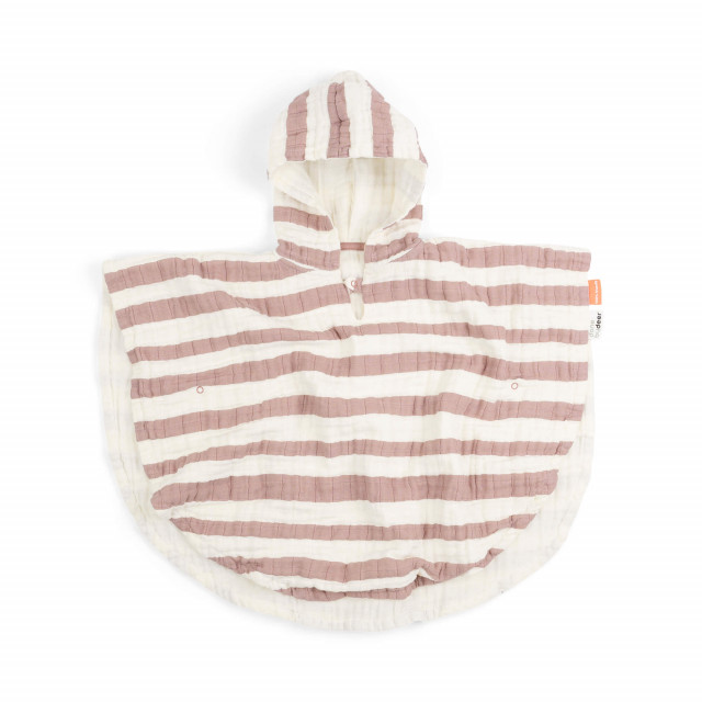 Done by deer badponcho GOTS stripes powder