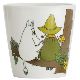 Rätt start mugg med handtag mumin camping