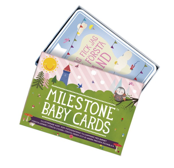 Milestone baby cards
