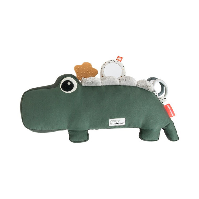 Done by deer aktivitetsleksak croco tummy time green