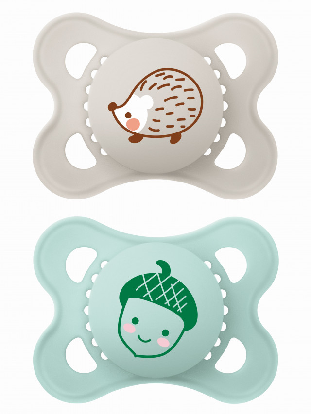 Mam napp original silikon 0-6mån neutral 2-pack