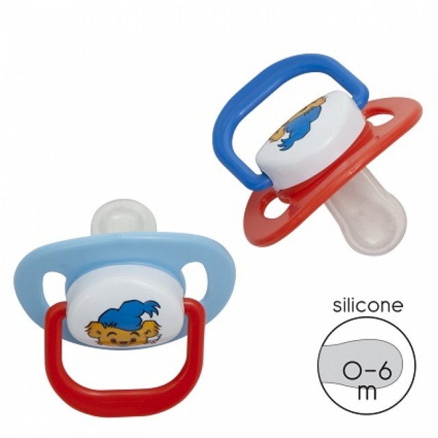 Rätt start bamse napp 0-6 månader 2-pack 