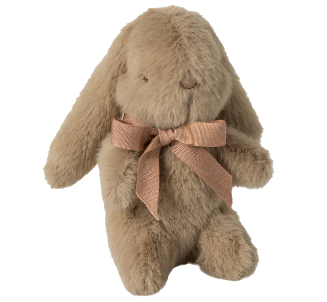 Maileg gosedjur bunny plush mini dusty brown 13cm
