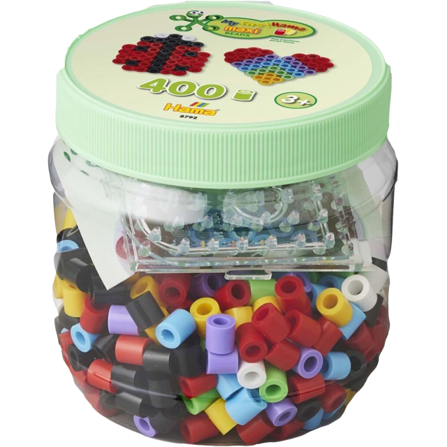 Hama pärlplatta maxi beads fjäril 400 pärlor