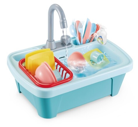 Junior home sink play set electronic
