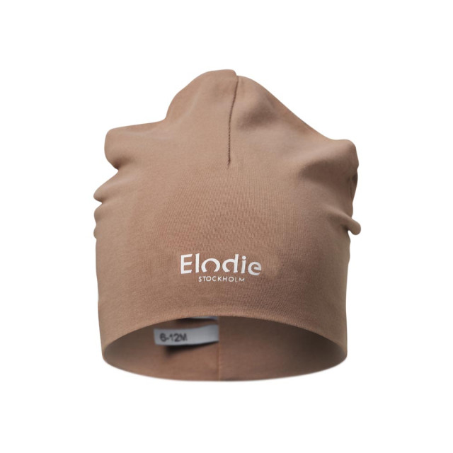Elodie details mössa logo beanie soft terracotta