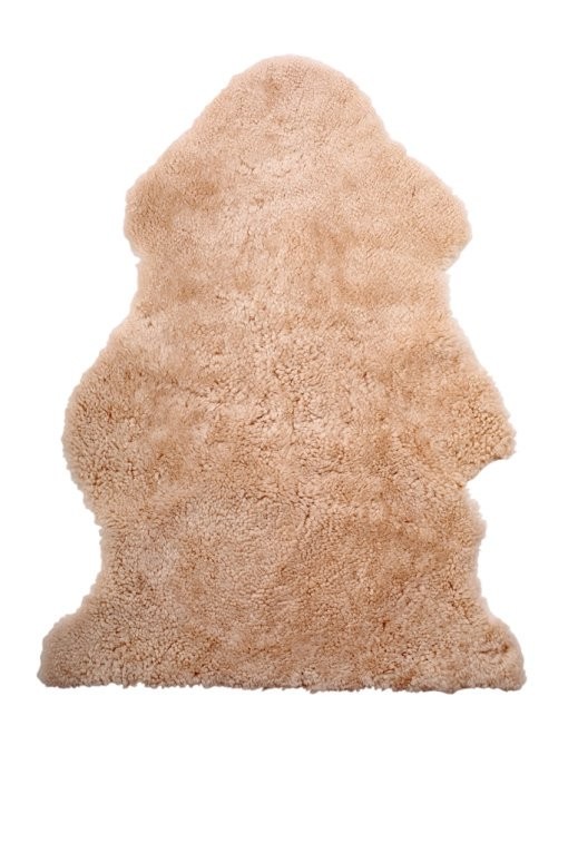 Bozz lammskinn krullig korthårig linen