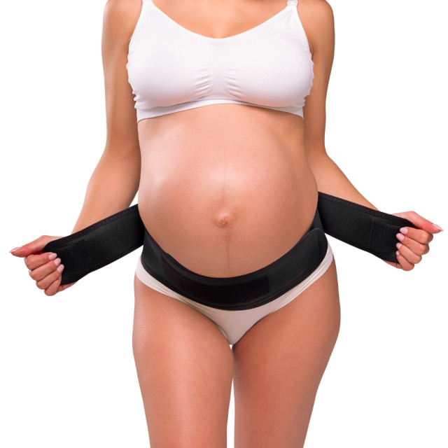 Carriwell stödbälte för gravida justerbart svart
