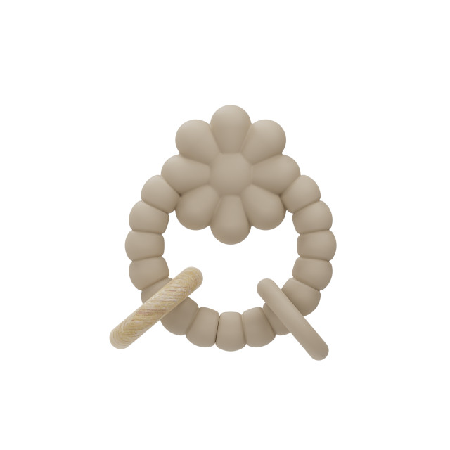 Label label bitring blomma nougat