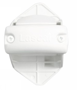 Lascal extra fäste för låslisten vit 3-pack