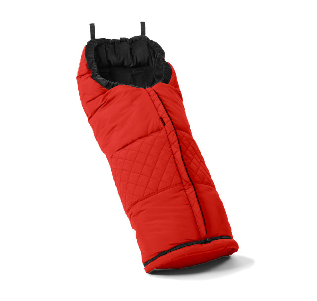 Emmaljunga 2023 åkpåse ergo & flat sporty red