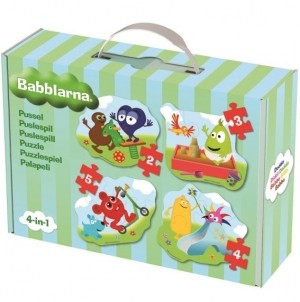 Babblarna 4 olika babypussel