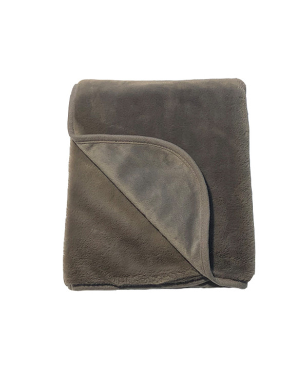 Mini dreams filt fluffy brown 75x90cm