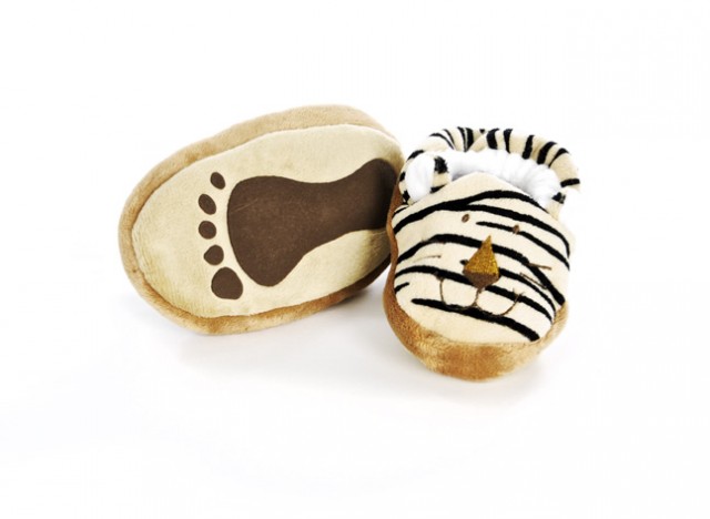 Teddykompaniet babytofflor diinglisar wild tiger