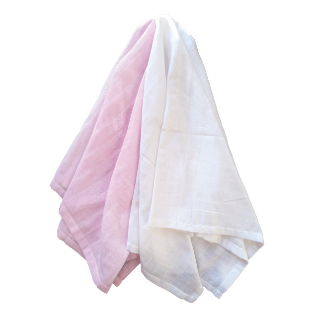 Summerville muslinfilt rosa 2-pack