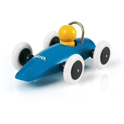 Brio racerbil blå