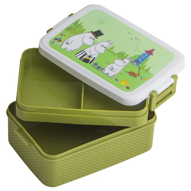 Rätt start lunchlåda mumin grön SLUT för tillfället