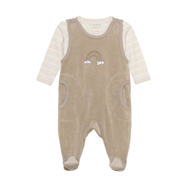 Fixoni sparkdräkt velour dune