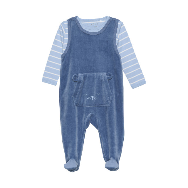 Fixoni sparkdräkt velour blue fushion