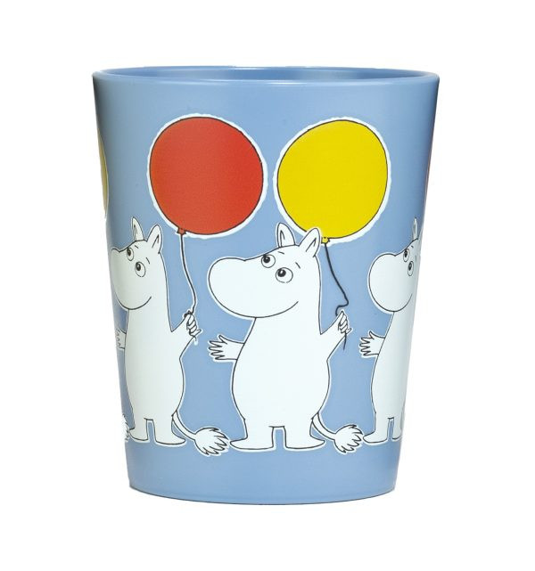 Rätt start mumin tumblermugg festligheter ballong