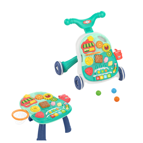 Playgro 2-in-1 aktivitetsvagn & bord
