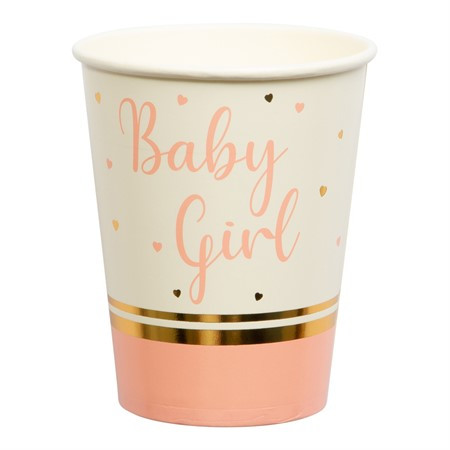 Babyshower mugg baby girl 8-p