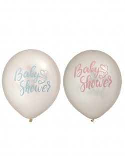 Babyshower ballonger 6-pack