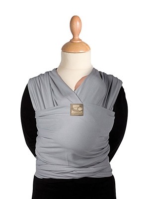 Babylonia bärsjal tricot-slen silver cloud