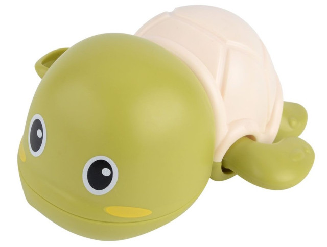 Playgro badlek simmande sköldpadda grön/vit