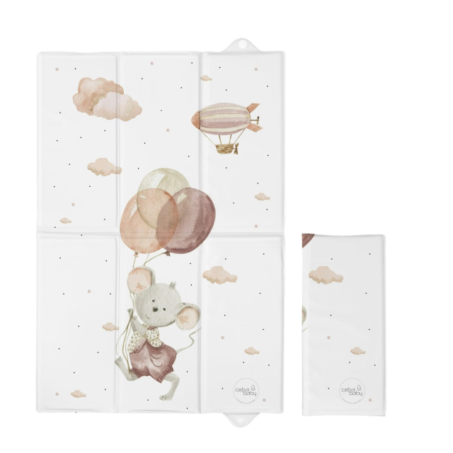 Ceba baby portabel skötbädd mouse 40x60cm
