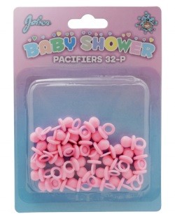 Babyshower nappar rosa 32-pack