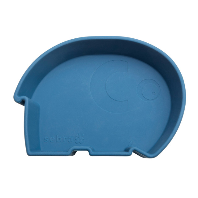 Sebra skål silikon fanto nordic blue