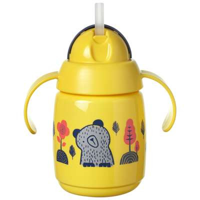 Tommee tippee drickmugg trainer med sugrör 300ml yellow