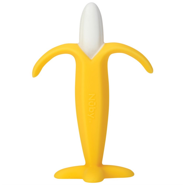 Nuby teether silicone banana