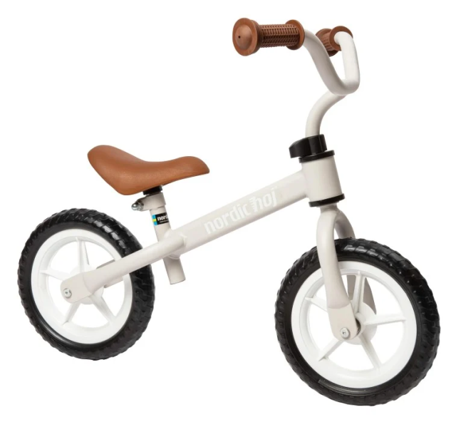 Nordic hoj springcykel Ljusbeige