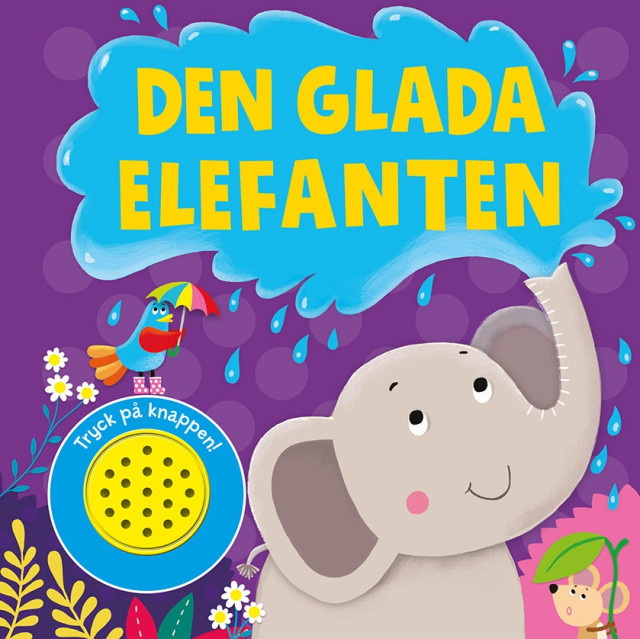 Den glada elefanten. Bok med ljud