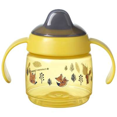 Tommee tippee pipmugg med handtag 190ml yellow
